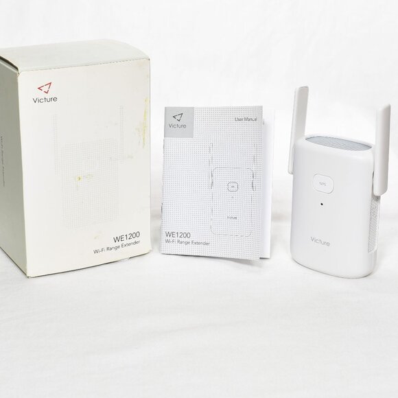 Victure WE1200 Dual band WiFi Range Extender 1200 Mbps - Picture 1 of 6